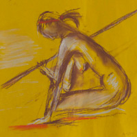 Dana Ciric - Weiblicher Akt